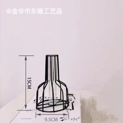Scandinavian Iron Hydro Vase